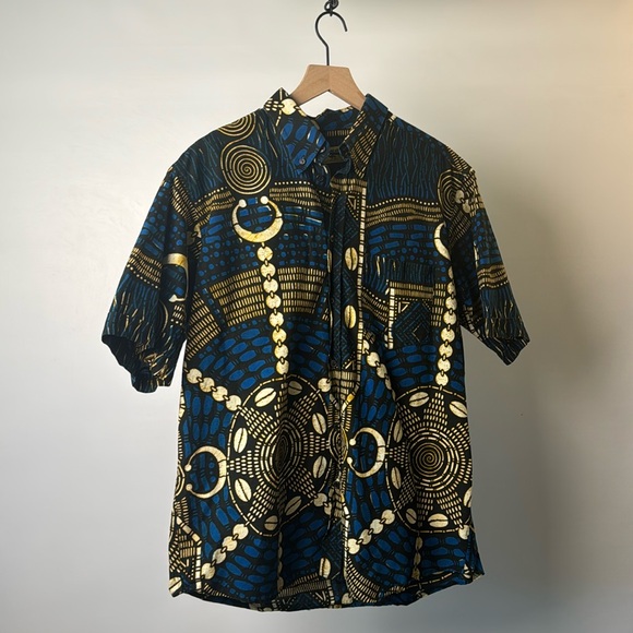 NWOT Vintage CAMEL button down shirt MADE IN ITALY - Picture 1 of 6